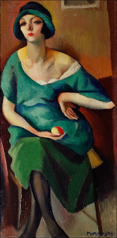 "Kiki" (1921), compagne et modèle attitré de l'artiste.