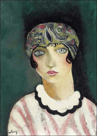 Moïse Kisling "..." (1924), modèle attitré.