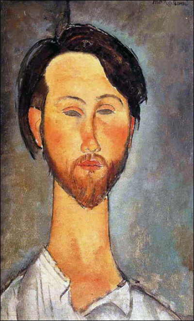 Amedeo Modigliani "Portrait ..." (1918), marchand d'art exclusif de l'artiste.