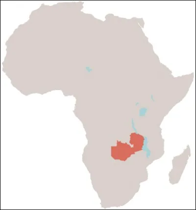 Quel est le nom du pays mis en évidence sur cette carte ?