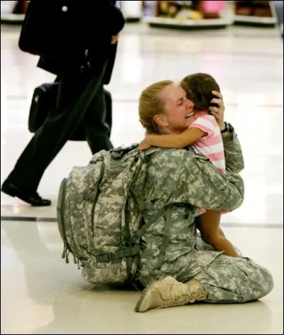 Cette femme soldat est américaine !