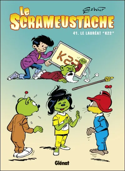 Dans Le Scrameustache, comment s'appelle le/la meilleur(e) ami(e) du Scrameustache ?