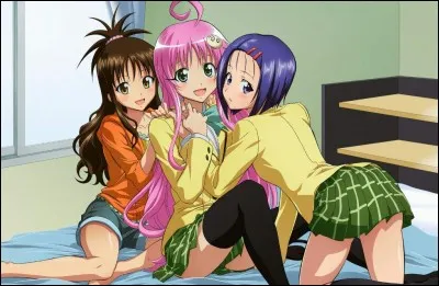 Trois pour le prix d'une ! Comment se nomment ces personnages de To Love-Ru ?
