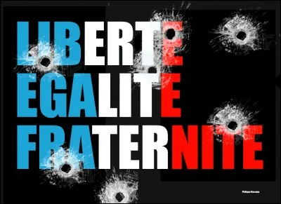 Si je te dis "Liberté, Égalité, Fraternité", ça te fait penser à...