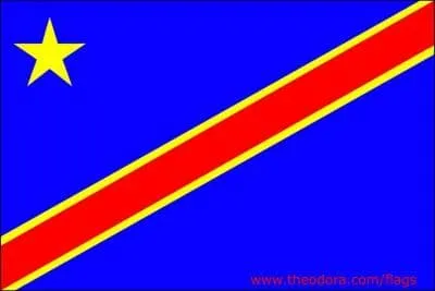 Ce drapeau se trouve en Afrique.