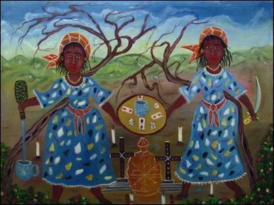 En insérant une lettre dans le mot "la", vous appellerez un esprit vaudou. Quelle lettre choisissez-vous ?