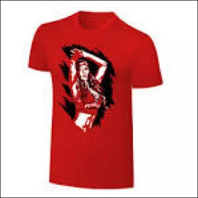 Quelle superstar porte ce T-shirt ?