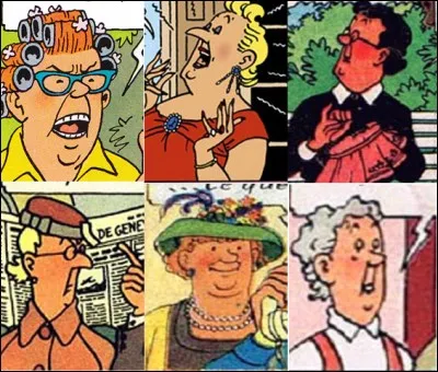 Qui est la femme en bas au milieu ?