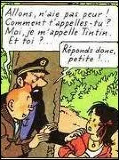 Quel est le nom de la jeune fille dans "Les Bijoux de la Castafiore" ?