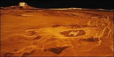 La surface de Vénus est connue pour être particulièrement inhospitalière, notamment à cause de ses pluies violentes. Il pleut :