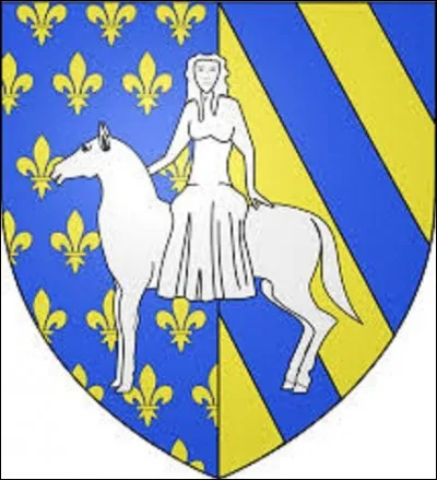 À quelle ville de l'Yonne de 3 135 habitants, qui posséda de 1995 à 2014 un illustre conseiller municipal en la personne de l'entraîneur de football Guy roux, ce blason appartient-il ?