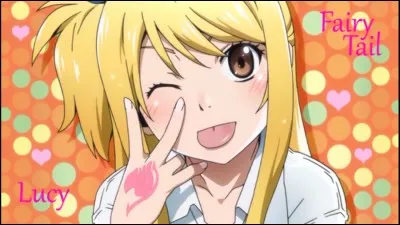 Lucy maîtrise la magie :