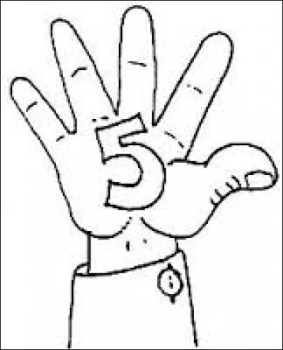 Comment dit-on cinq en néerlandais ?