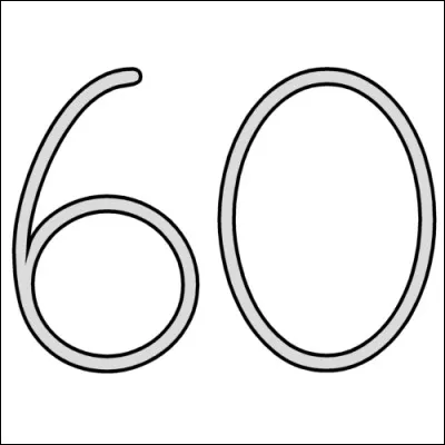 Comment dit-on soixante en néerlandais ?