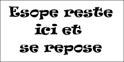 Comment appelle-t-on un mot ou une phrase pouvant être lus à l'endroit comme à l'envers comme "Esope reste ici et se repose" ?