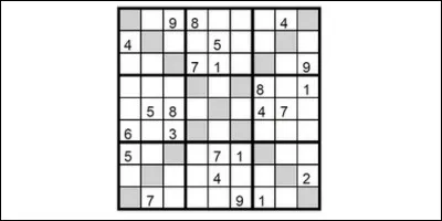 Le sudoku est apparu en France en 1975.