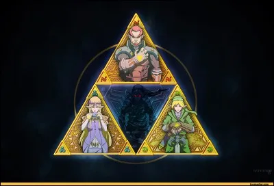 Comment s'appellent les trois déesses de la Triforce ?