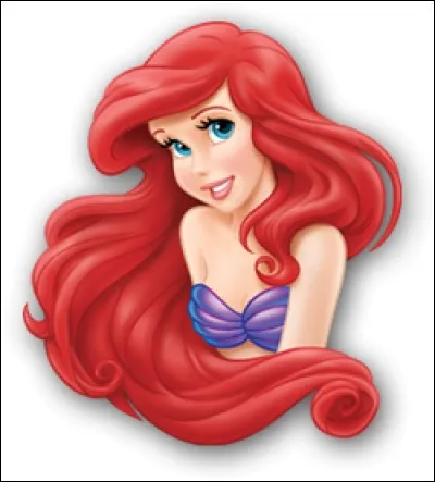 De quelle couleur est la queue de la Petite Sirène ?