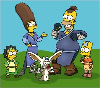 La peau de la famille Simpson est :