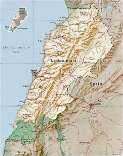 Parmi ces villes libanaises, laquelle a son homonyme sur le sol libyen ?
