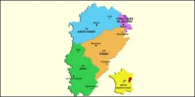 Parmi ces communes, une seule ne se situe pas en Franche-Comté. Laquelle est-ce ?