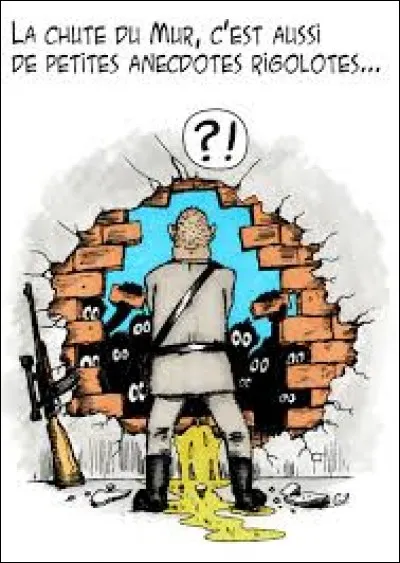 En quelle année assista-t-on à la chute du mur de Berlin, entrainant la future réunification allemande et la fin du régime communiste en Europe de l'Est ?