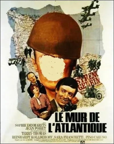 Lequel de ces grands acteurs tient le 1er rôle dans "Le Mur de l'Atlantique", film sorti en 1970 ?