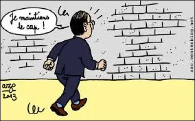 Lorsque l'on se trouve dans une situation dans laquelle on ne peut plus reculer, contraint de faire face au problème, on n'utilise pas l'expression :