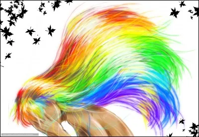 De quelle couleur son tes cheveux?