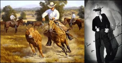 Cette chanson exista en deux versions. C'est l'une des chansons fétiches du chanteur. Elle a été créée en 1945 et ses paroles sont de Maurice Vandair et Charles Humel. La musique est de Charles Humel.
Quelle est cette chanson ?

« Ils fredonnent au son d'un harmonica
Une vieille chanson de leur beau Texas,
Et leur chant que répètent les échos,
Est scandé par le rythme des banjos »