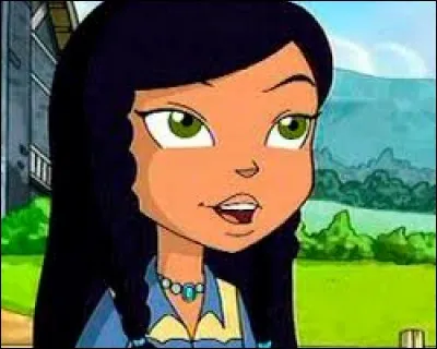 Quel est le nom de cette jeune Indienne passionn&eacute;e de chevaux ?