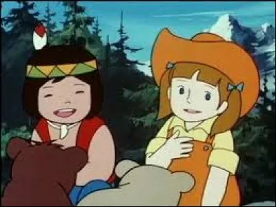 Ce n'est pas une Indienne mais elle est amie avec un Indien, comment s'appelle-t-elle ?