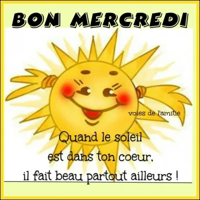 Comment dit-on "Mercredi" en anglais ?