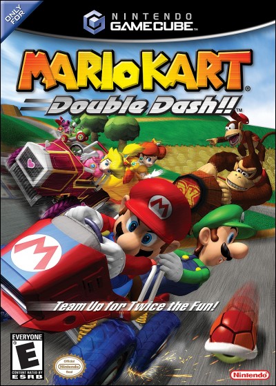 Dans « Mario Kart :  Double Dash! », quels sont les personnages avec lesquels on peut avoir le champignon d'or ?