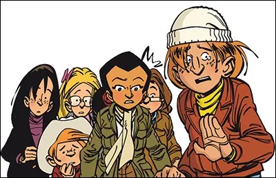 Qui se fait arroser parce que la chasse d'eau ne fonctionne pas ?
Tome 3 (Le Clan du requin)