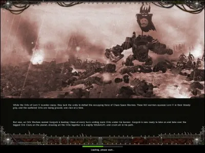 Pourquoi l'ork de Winter assaut est-il un ignare ?