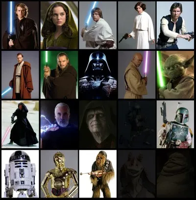 Qui aimerais-tu être entre ces personnes ?