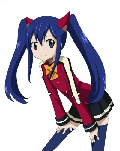 Qui est la jeune fille aux cheveux bleus et à la poitrine plate ? (XD)