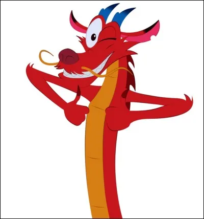 Comment s'appelle le dragon de Mulan dans le film du même nom ?