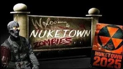À partir de quelle manche, les 4 atouts et le Pack à Punch de "Nuketown Zombie" sont-ils sur la map ?