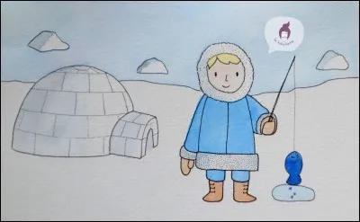 J'habite au Groenland, territoire danois, et je suis aussi une glace. Je suis...