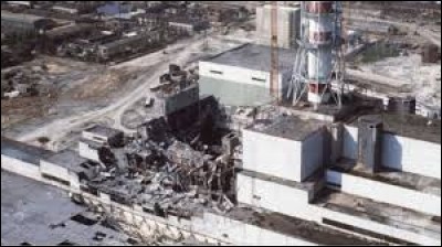 La catastrophe nucléaire de Tchernobyl en Ukraine.