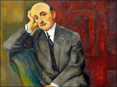"Jonas Netter" (1920). Principal collectionneur de Modigliani dès 1916.