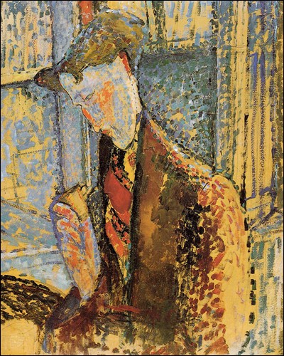 "Portrait Frank Burty Haviland" (1914). Peintre, collectionneur.