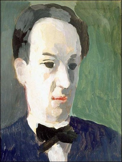 "André Salmon" (1942). Poète, critique d'art.