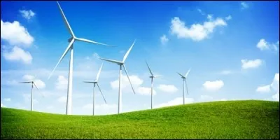 Les éoliennes contribuent à la bonne croissance des plantes.