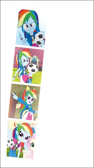 Rainbow Dash représente :