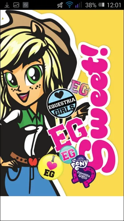 Dans "Rainbow Rocks", Applejack joue d'un instrument de musique, lequel ?