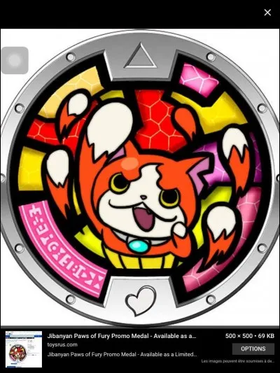 Comment s'appelle la version légendaire de Jibanyan ?