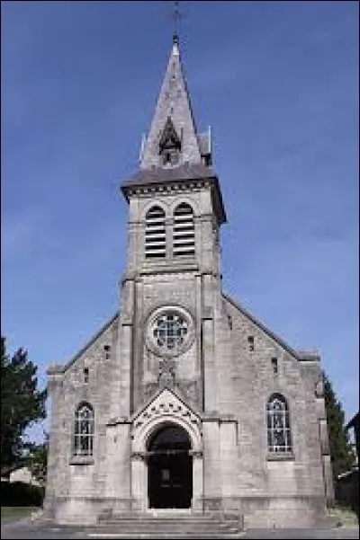 Voici l'&eacute;glise Saint-Nicolas du Ch&acirc;telet-sur-Retourne. Commune Ardennaise, elle se situe en r&eacute;gion ...